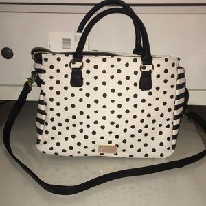 Betsey Johnson polka dot bag